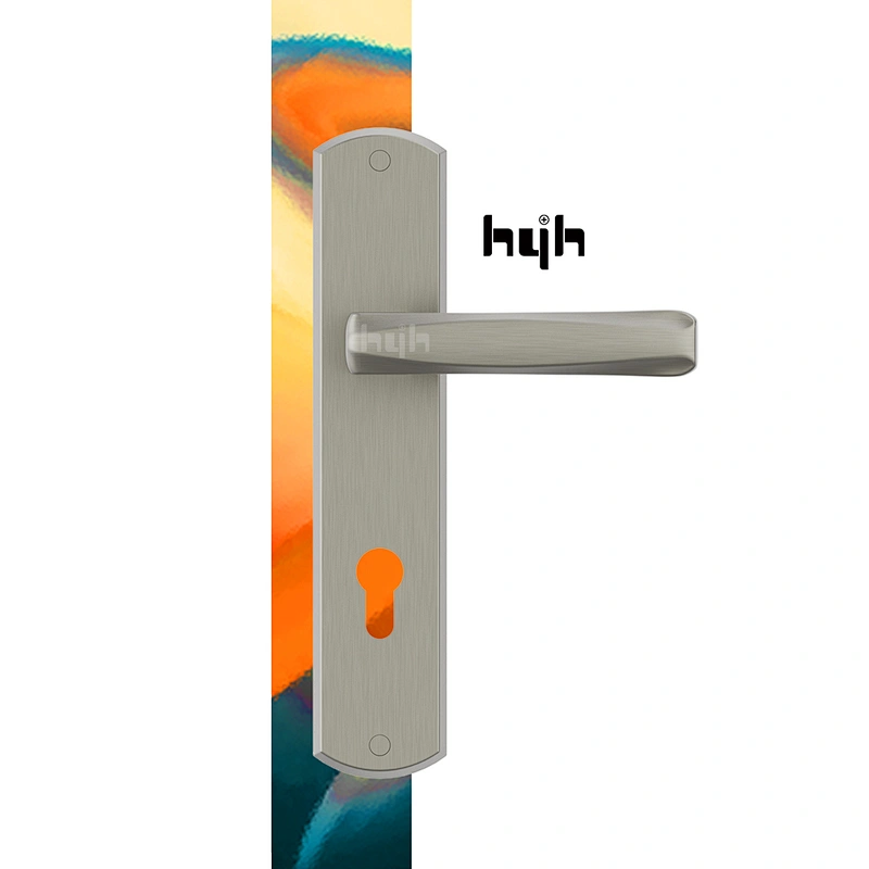 hyh Entrance Rose Italian Zinc Mortise Door Handle