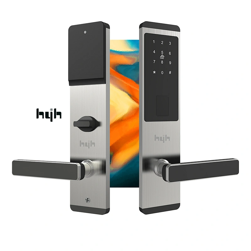 hyh RFID card access apartment door lock