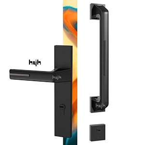 Fancy Zinc Alloy Hotel Entrance Glass Door Gate Pull Handle For Bank or Hotel Lobby Door