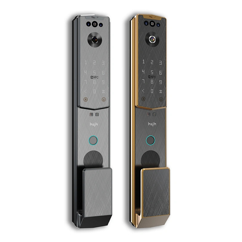 Aluminium Digital Tuya App Password 3D Face Recognition Smart Lock