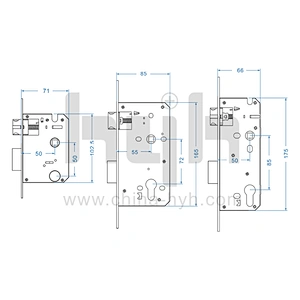 Electric Digital Wifi Smart Finger Print Door Lock
