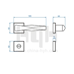 Most Popular New Patent Design Front Door Mortise Lock Set