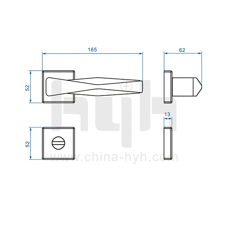 Most Popular New Patent Design Front Door Mortise Lock Set
