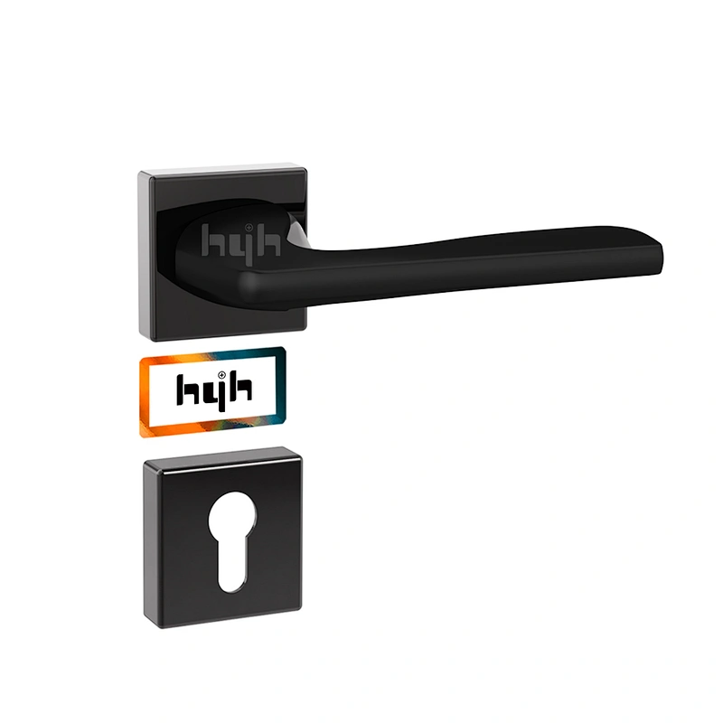 New Patent Zinc Villa Rosette Passage Door Handle