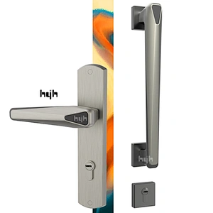 New Italy Style Zamak Double Open Glass Door Sliding Door Pull Handles