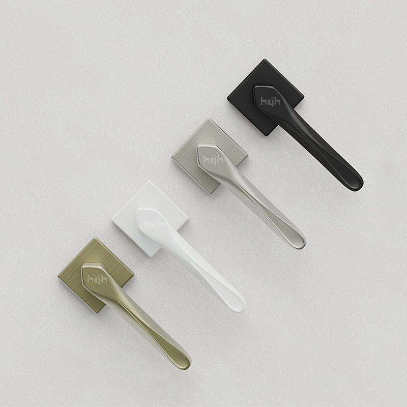 Wooden Mortise Door Handle With Key Lock ,Double Sides Wood Door Lock Price Entrance Door Lock Set