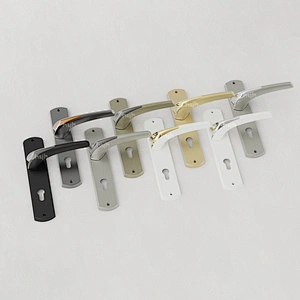 Zamak Special Modern Lever Entrance Door Handle For Villa Doors