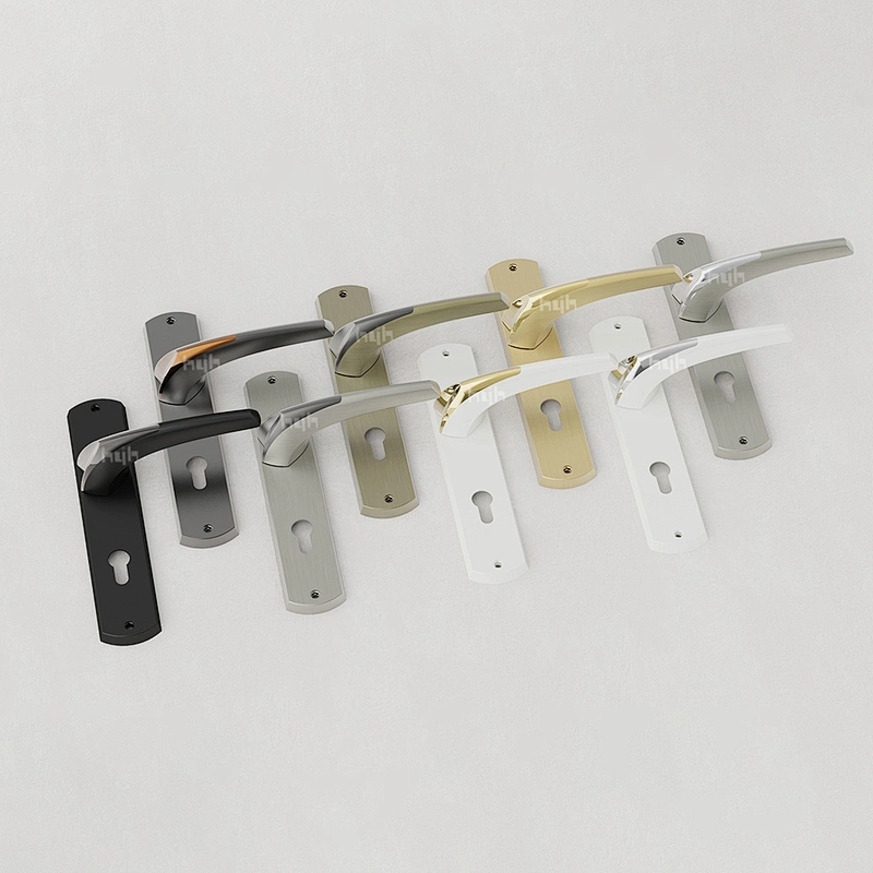 Zamak Special Modern Lever Entrance Door Handle For Villa Doors