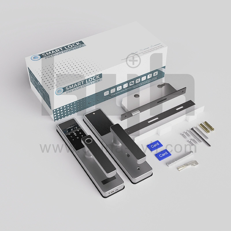 Stainless Steel Fingerprint Wifi Smart Lock Door