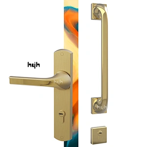 Modern Top Quality Security Zinc Alloy Entrance Antique Pull Handles