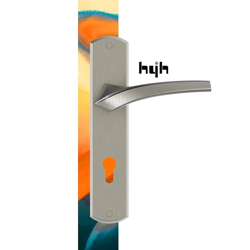 hyh Satin Nickel Internal Dummy Door Handle Gate handle For Outdoor