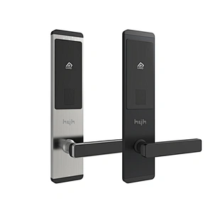 hyh hotel door lock with handle and card access