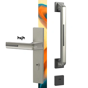 Fancy Zinc Alloy Hotel Entrance Glass Door Gate Pull Handle For Bank or Hotel Lobby Door