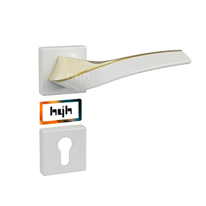 hyh Zinc Alloy Modern Style Outside Golden Door Handle For Door