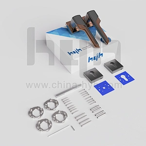 Guangdong hyh Customized Style Newest Design Mortice Door Lock With Safety Handle