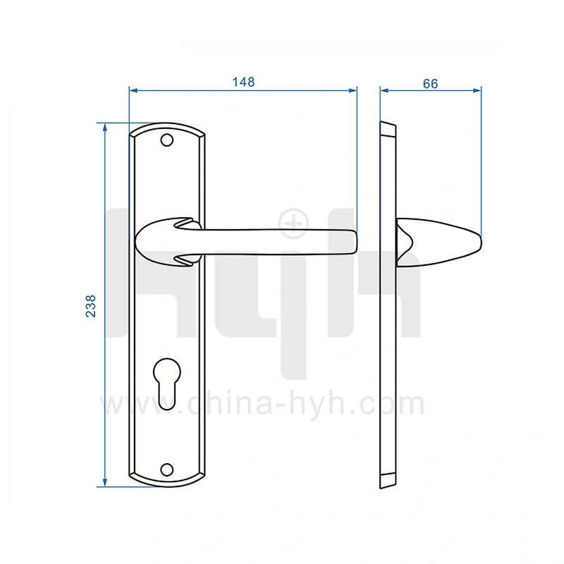 China Manufacturer Modern Special New Door Handle For Wooden Door