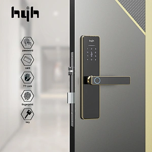 Electric Digital Wifi Smart Finger Print Door Lock