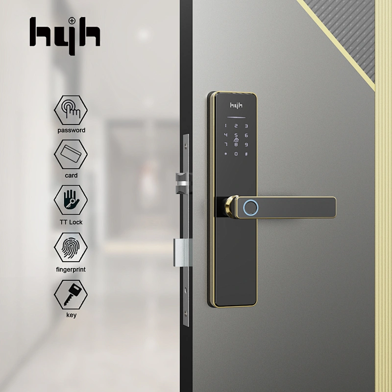 Electric Digital Wifi Smart Finger Print Door Lock