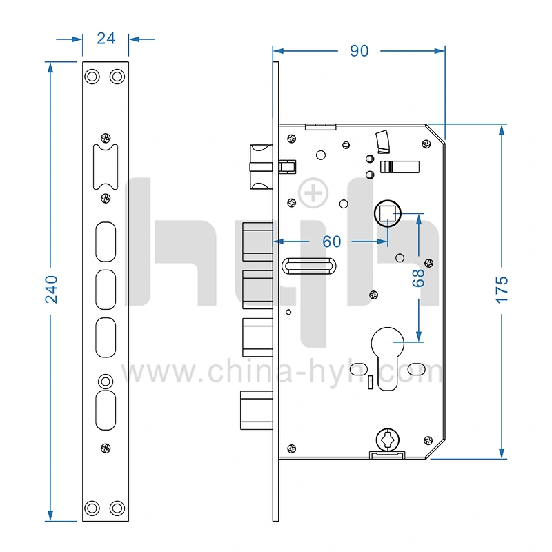 hyh TTLock app control smart door lock