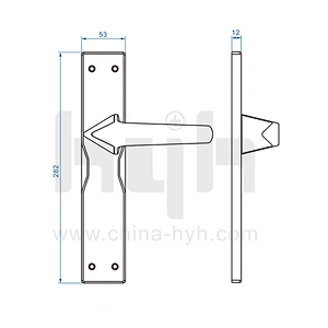 Advanced Security And Good Quality Mortise Lock On Door