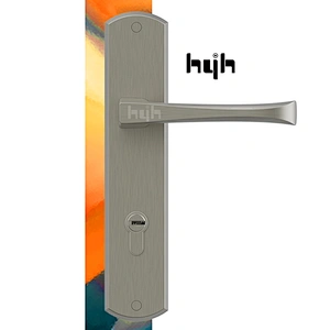 Special Gate Satin Nickel Finish Plate Door Lock