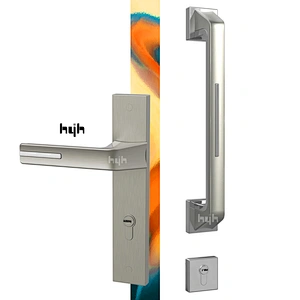 Fancy Zinc Alloy Hotel Entrance Glass Door Gate Pull Handle For Bank or Hotel Lobby Door