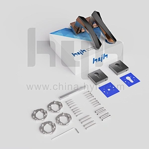 hyh Patent Zinc High Quality Door Lever Handle Set, Interior Door Locks And Handles, Rose Door Handle Matt Black