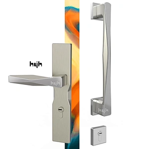 Fancy Design Zinc Commercial Door Pull Handles For Villa Main Door