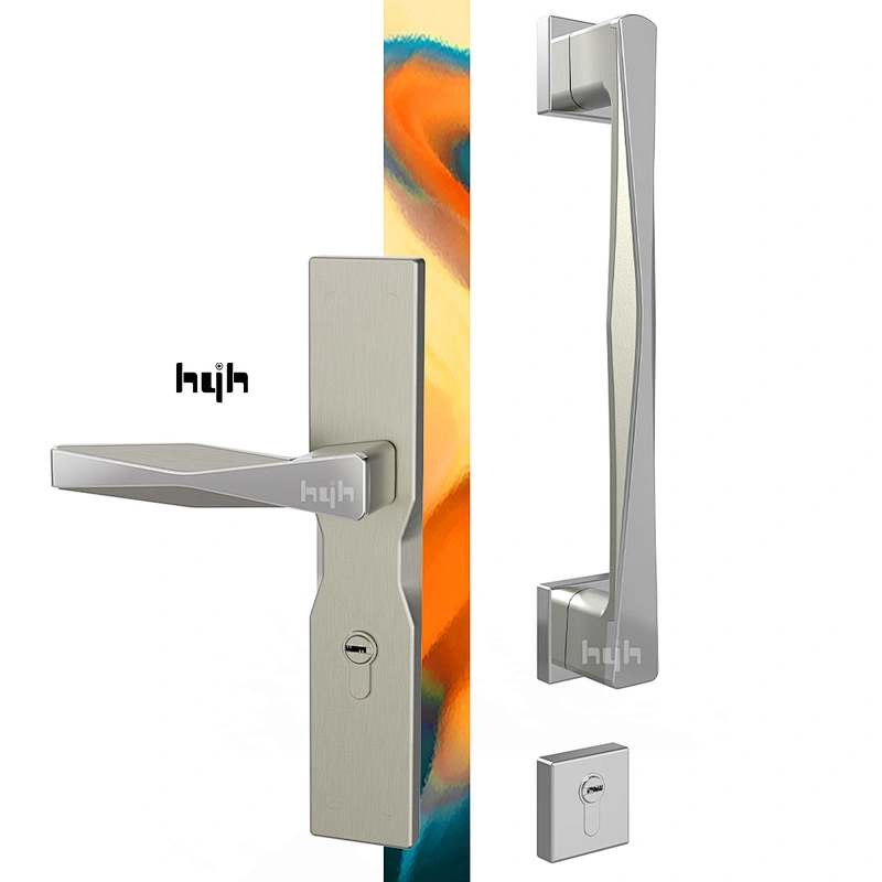 Fancy Design Zinc Commercial Door Pull Handles For Villa Main Door