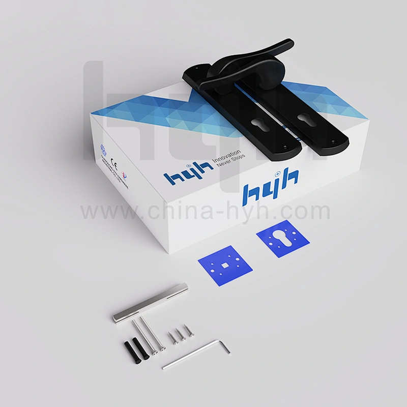 hyh Home Indoor Lock Set Bathroom Square Handle