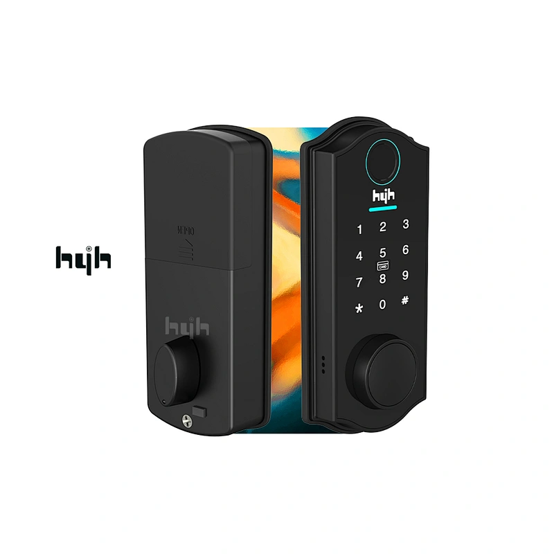 Key Card App Bluetooth Password Fingerprint Digital Home Smart Door Knob Lock