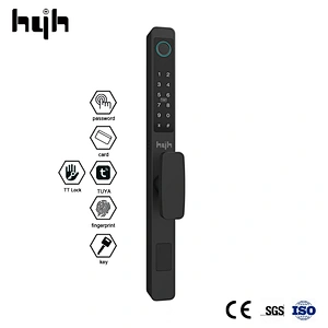 hyh narrow keypad zinc alloy smart door lock