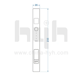 New Product High-Tech Safety Lock Slide Window Lock