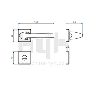Hot Sale Top Quality European Style High Security Lock For Door