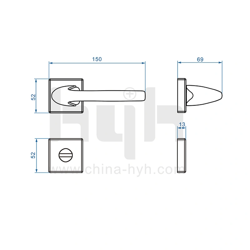 Hot Sale Top Quality European Style High Security Lock For Door
