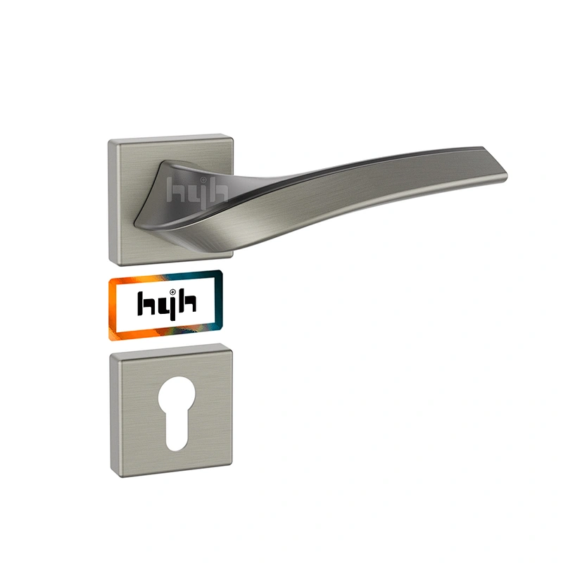 hyh Zinc Alloy Modern Style Outside Golden Door Handle For Door