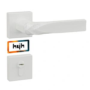 hyh Italian New Square Door Handle Brushed Nickle, Mblack Entry Door Handle With Manufacturer Price