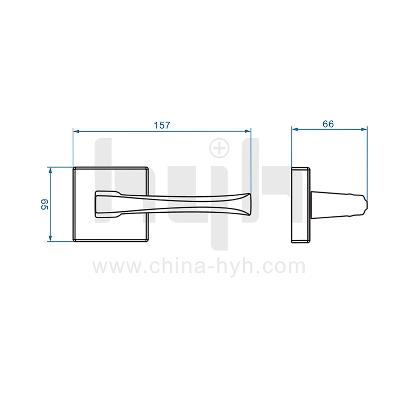 Zinc Alloy New Style European Best Products Safety Lock Sets Levers Door Handle Lock