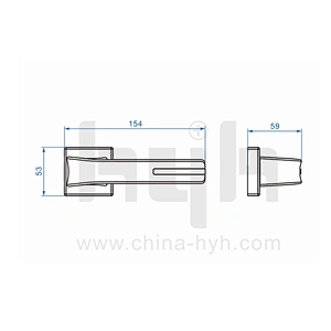 High Quality Royal New Style Fancy Zinc Door Handle Lock