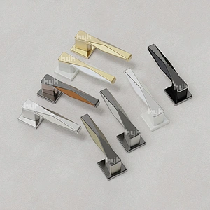 Euro Standard Fashional Solid Brass Door Lock With Brass Computer Keys and Lock Cylinder