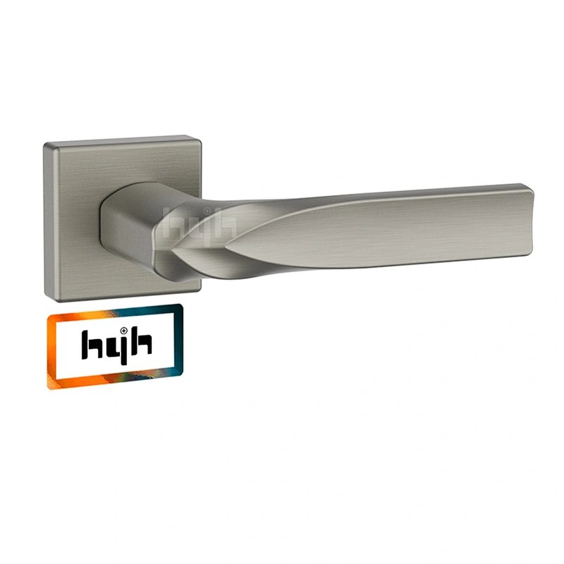 Key Handel Handle Interior Black Zinc Alloy Mold Door Lock Door Entrance Bathroom Door Lock