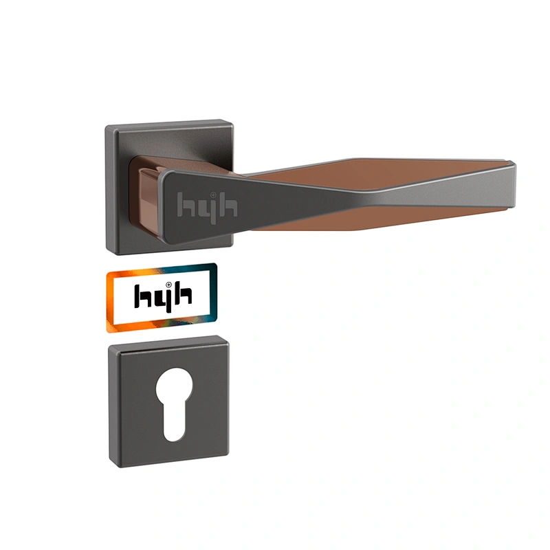 Euro Standard Fashional Solid Brass Door Lock With Brass Computer Keys and Lock Cylinder