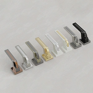 New Patent Zamak Villa Wooden Room Door Handle