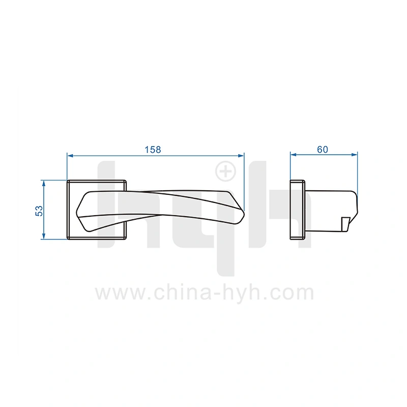 hyh Latest Design Hot Sale Reasonable Price High Security Entry Door Locks