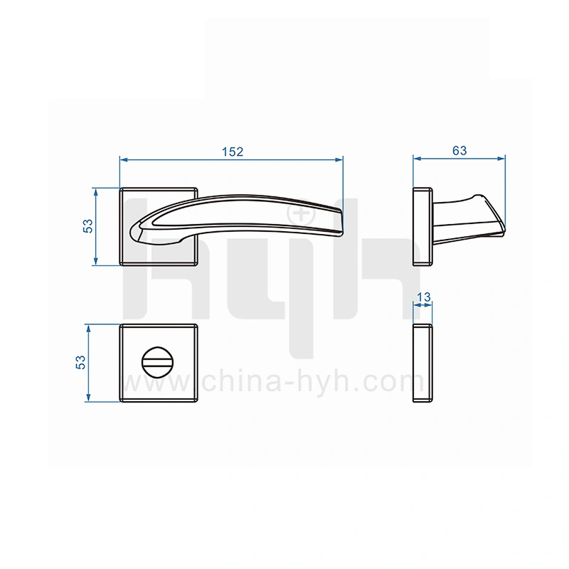 Mortise Handle Interior Bedroom Door Locks