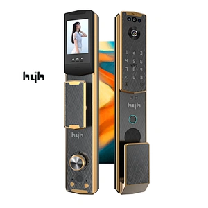 Aluminium Digital Tuya App Password 3D Face Recognition Smart Lock