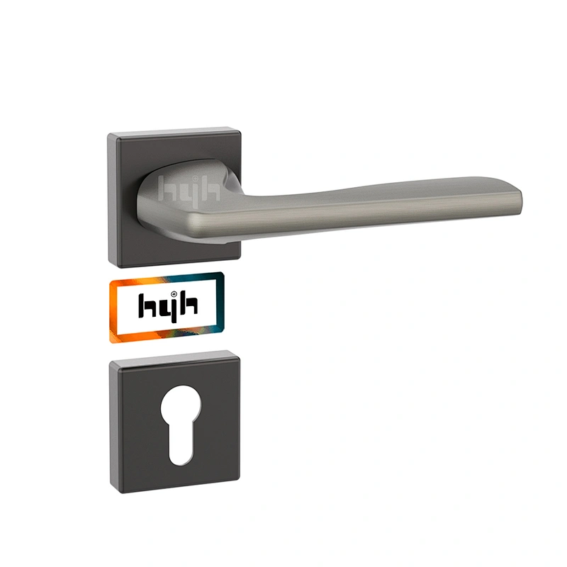 New Patent Zinc Villa Rosette Passage Door Handle