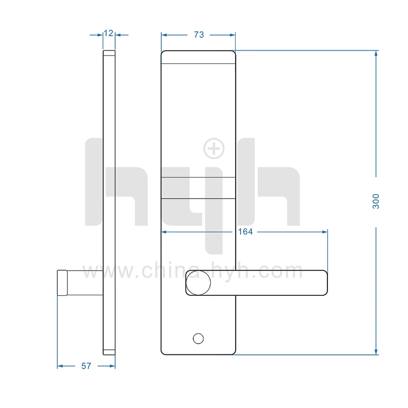 hyh Card Access Smart Door Lock for Home and Office