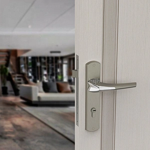 Zamak Special Modern Lever Entrance Door Handle For Villa Doors