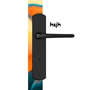 Lever Mortise Lock Door Handle For Security Door With Plate Lock